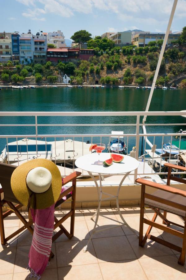 Straight To The Lake View Apartments Agios Nikolaos  Luaran gambar