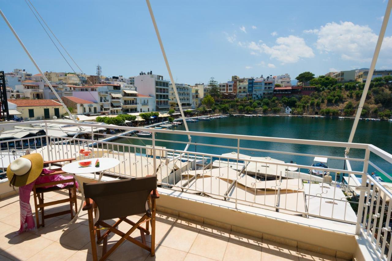 Straight To The Lake View Apartments Agios Nikolaos  Luaran gambar