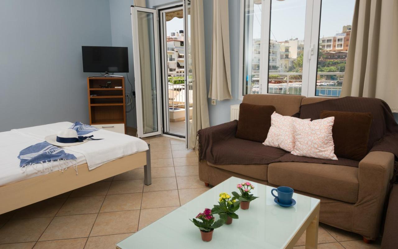 Straight To The Lake View Apartments Agios Nikolaos  Luaran gambar