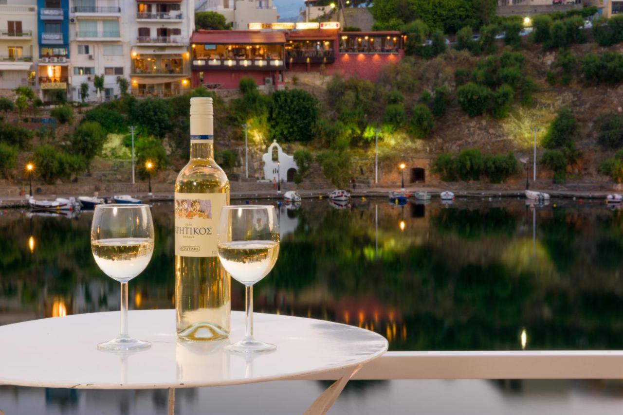 Straight To The Lake View Apartments Agios Nikolaos  Luaran gambar