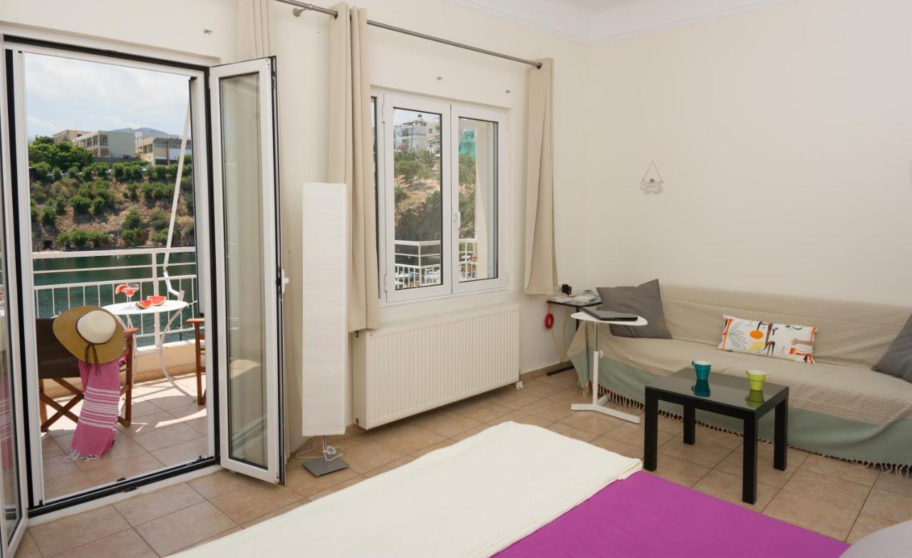 Straight To The Lake View Apartments Agios Nikolaos  Luaran gambar